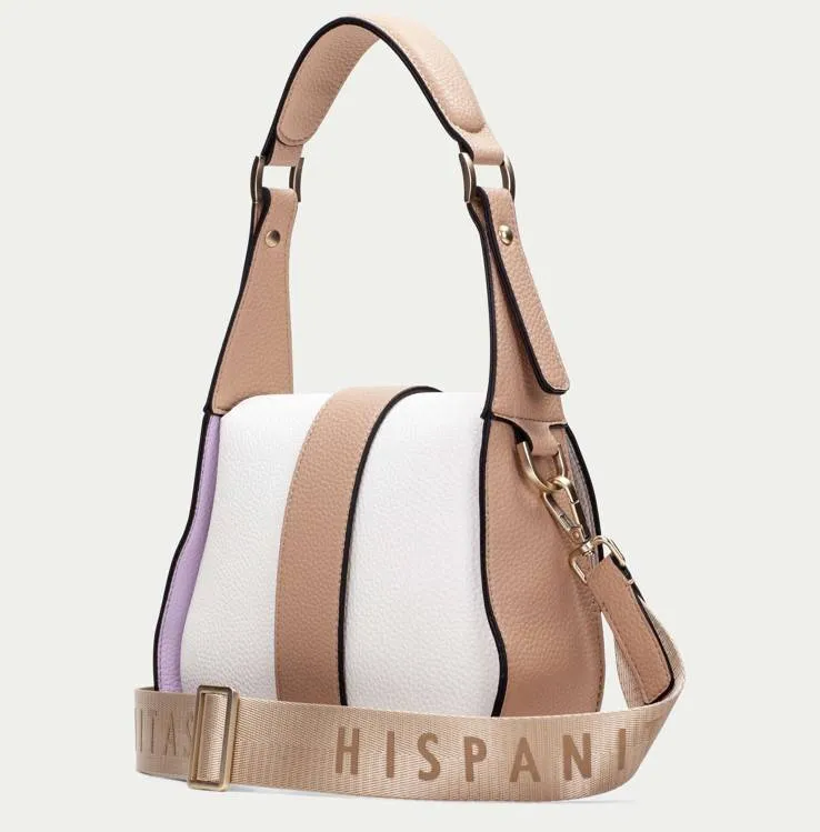 BOLSO HISPANITA BV232511 BLANCOCAMEL